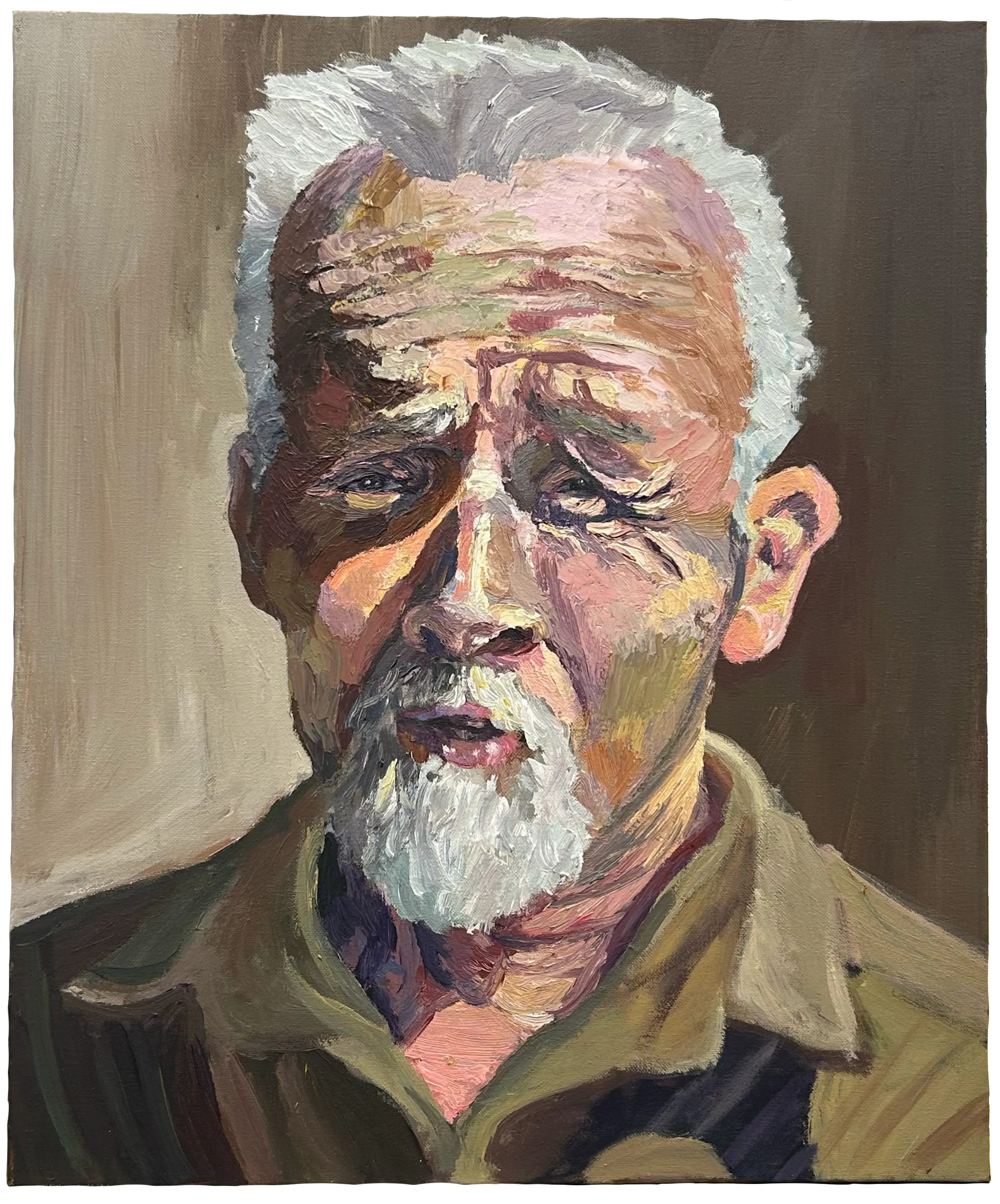 Dad. Acrylic on canvas.